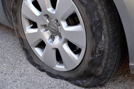 Neumático en mal estado