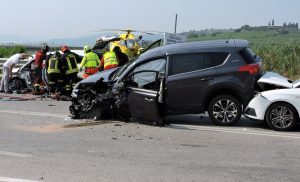 Accidente en carretera